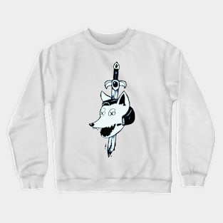 60/40 black and white Crewneck Sweatshirt